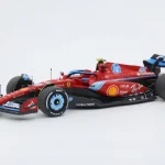 Azonnali szállítás Ferrari F1 SF-24 55 Miami GP 2024 C. Sainz Limitált